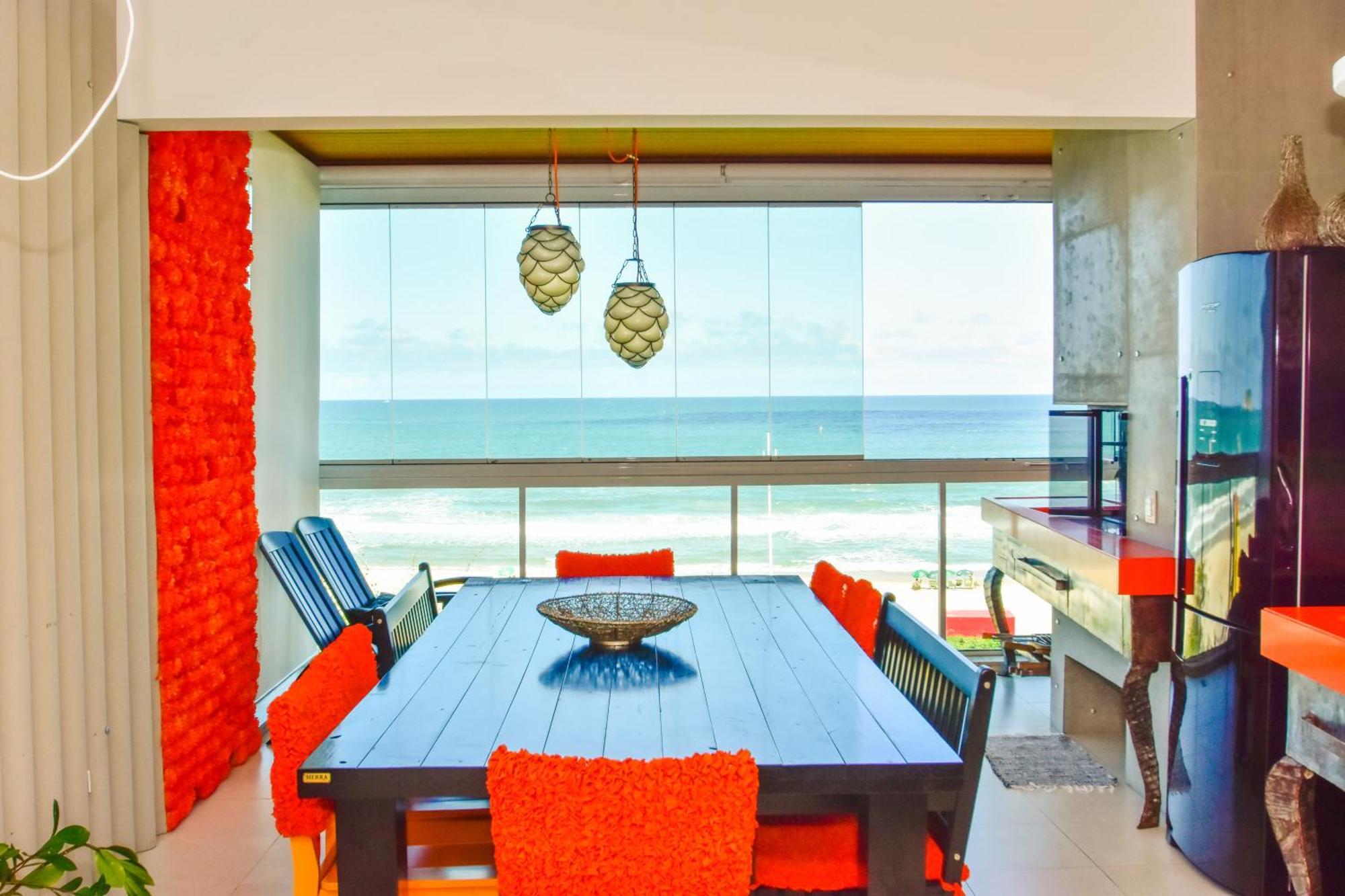 Apartamento Frente Mar Na Praia Do Santinho N880 Florianópolis Exterior foto