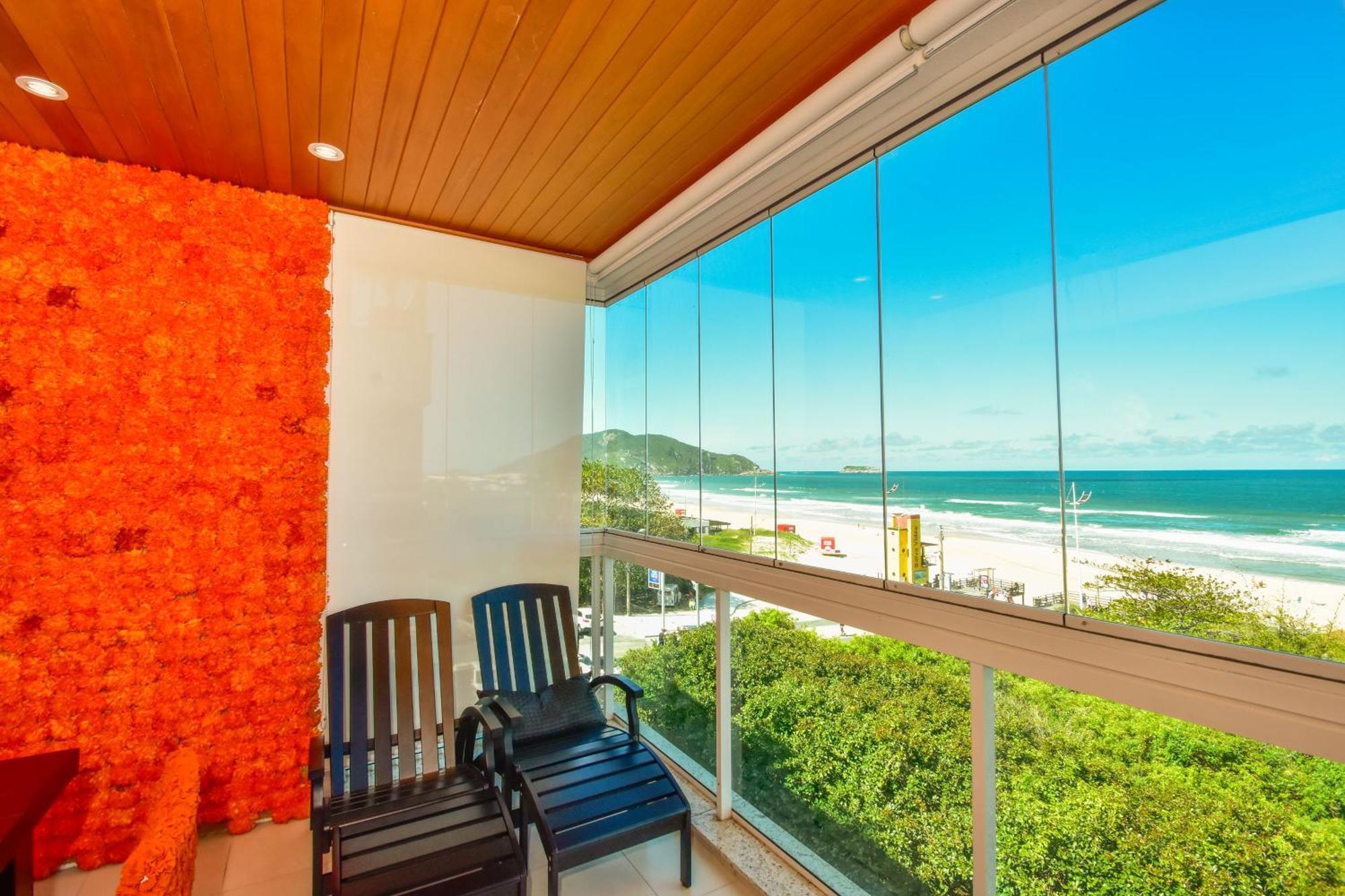 Apartamento Frente Mar Na Praia Do Santinho N880 Florianópolis Exterior foto