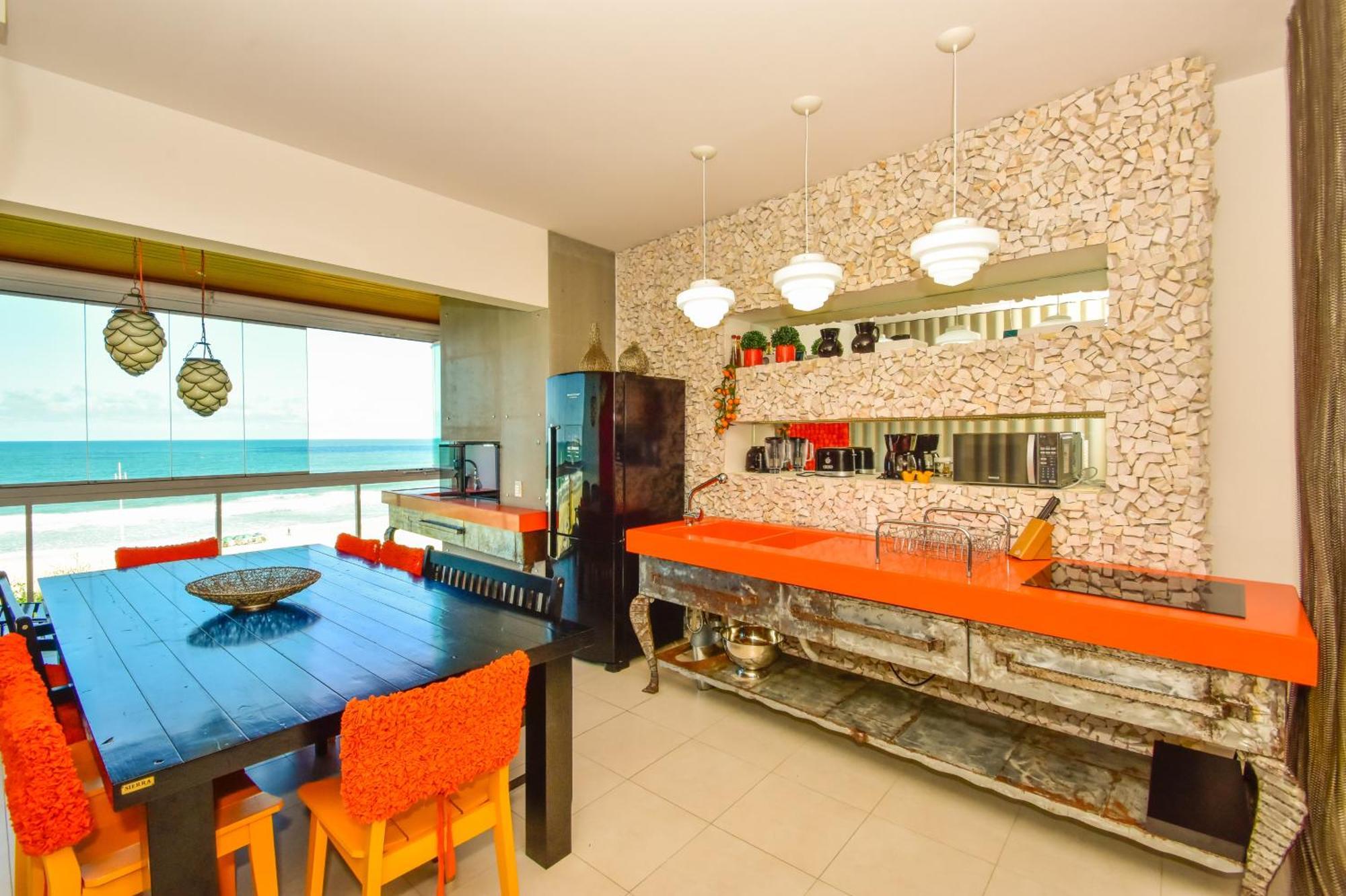 Apartamento Frente Mar Na Praia Do Santinho N880 Florianópolis Exterior foto